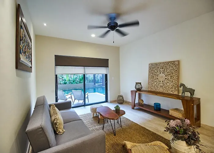 Luxury Poolside Gem With Pool, Jacuzzi & Gym * Tulum